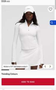 Lululemon Define Cropped Jacket